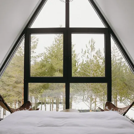 בקתה Woodlander Mountain House *